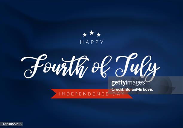 fourth of july background, card. independence day. vector - red and blue background 幅插畫檔、美工圖案、卡通及圖標