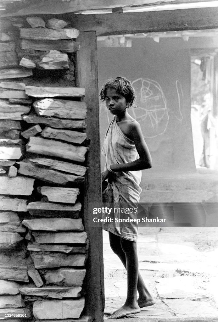 Tribal Children in Bastar, Chhatisgarh