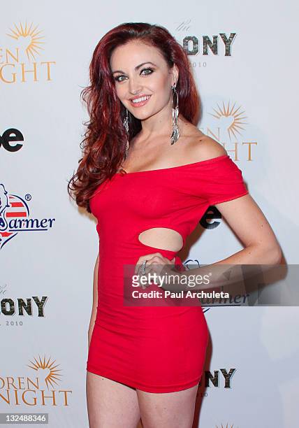 Model / WWE Diva Maria Kanellis arrives at the Benchwarmer Stars And Stripes celebration benefiting Children Of The Night at The Colony on June 29,...