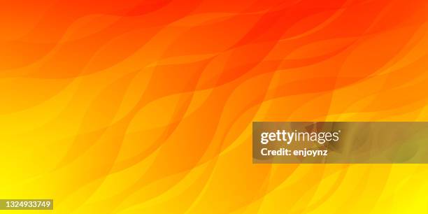 abstract orange fire background - heat background stock illustrations