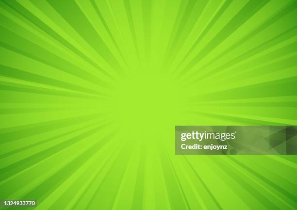 green star burst background - 綠色 幅插畫檔、美工圖案、卡通及圖標