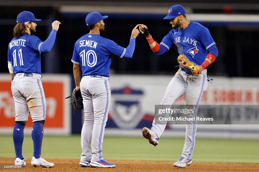 Toronto Blue Jays v Miami Marlins