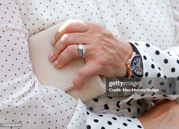 Zara Tindall attends day 1 of Royal Ascot at Ascot Racecourse on June 15, 2021 in Ascot, England.