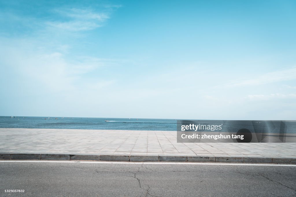 Highway by the sea.