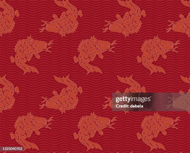 Koh Fish Pattern 799 Koi Fish Patterns Stock Photos, High-Res Pictures, and Images ...