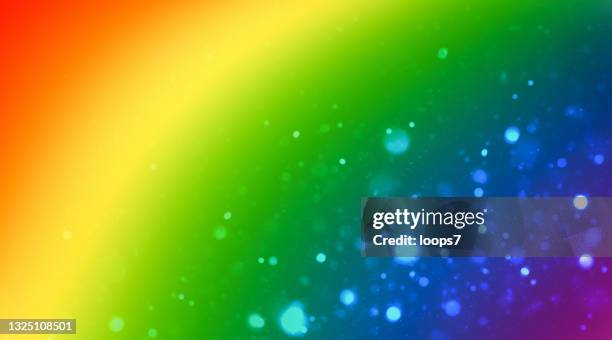 rainbow colorful background - rainbow glitter background stock illustrations