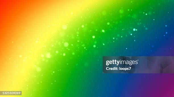 rainbow colorful background - rainbow glitter background stock illustrations