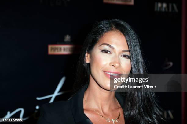 Ayem Nour attends the "We Are Infinite" Party on June 23, 2021 in Paris, France.