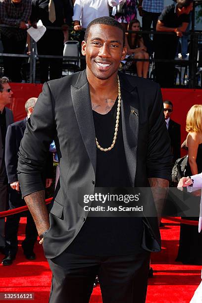 Player Amar'e Stoudemire arrives at the 2011 ESPY Awards at Nokia Theatre L.A. Live on July 13, 2011 in Los Angeles, California.