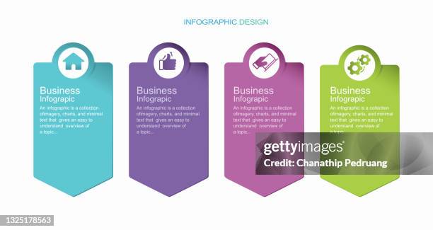 steps options elements infographic template for website, ui apps, business presentation. infographic template stock illustration infographic, steps - architectural column stock illustrations