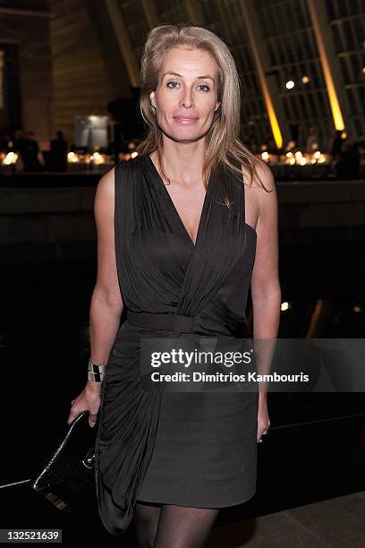 Model Frederique van der Wal attends the 2nd Annual ""Change Begins Within"" benefit celebration presented by the David Lynch Foundation at The...