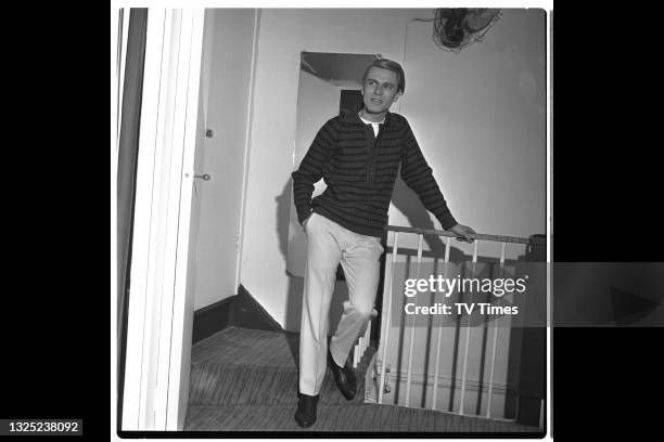 Singer and actor Adam Faith, circa 1965.