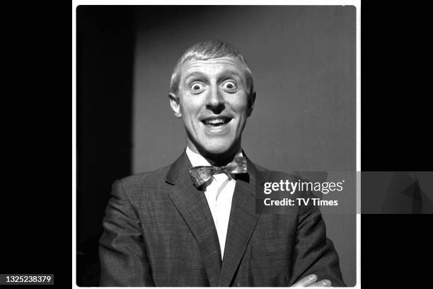 Radio and television presenter Jimmy Savile, circa 1962.