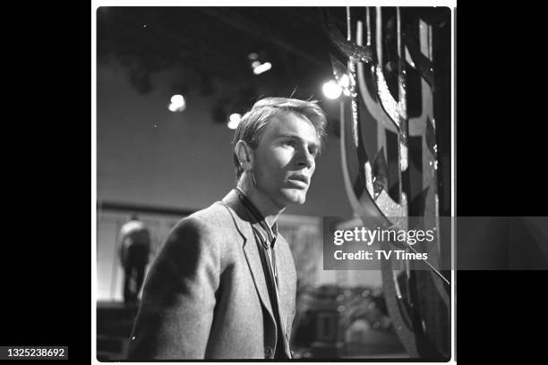 Singer and actor Adam Faith, circa 1965.