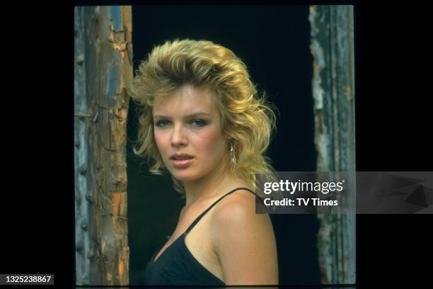 English pop singer Kim Wilde, circa 1983.