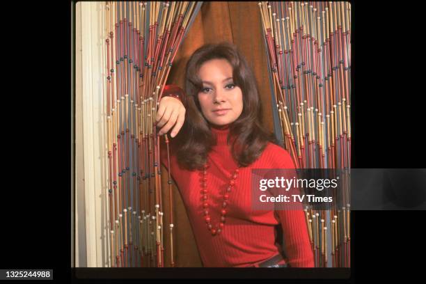 Actress Francesca Annis, circa 1965.