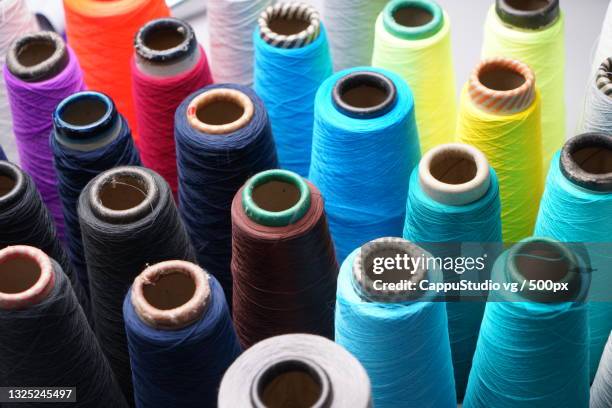 Colored Thread Spools 5,584 Colored Spools Of Thread Stock Photos, High-Res Pictures, and ...