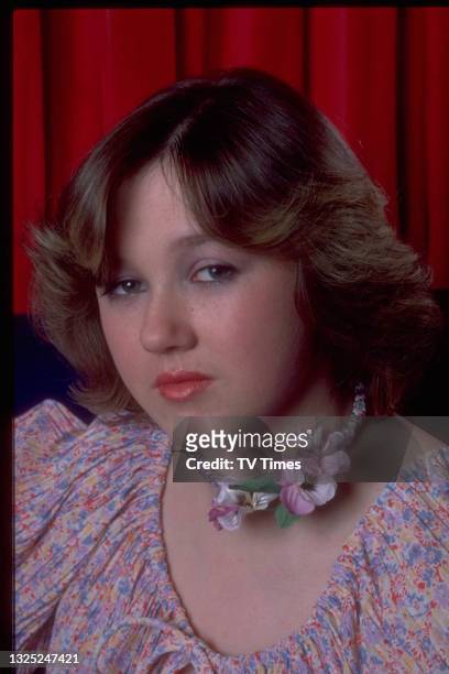 Actress Pauline Quirke, circa 1978.