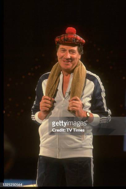 Entertainer Max Bygraves, circa 1982.