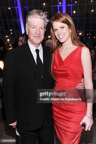 Director/philanthropist David Lynch and Heather Hartnett attend the 2nd Annual ""Change Begins Within"" benefit celebration presented by the David...