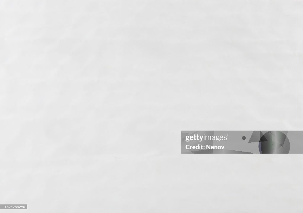 White Wrinkle Paper Texture Background