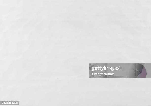 white wrinkle paper texture background - wrinkled paper stockfoto's en -beelden