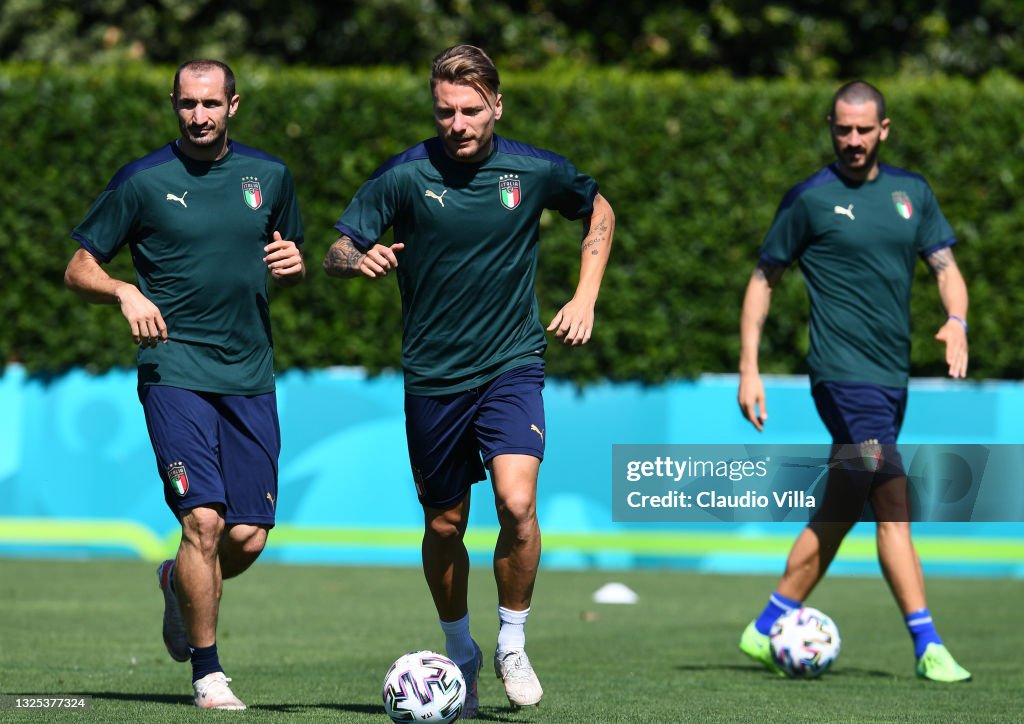 Italy Training Session - UEFA Euro 2020: Round of 16