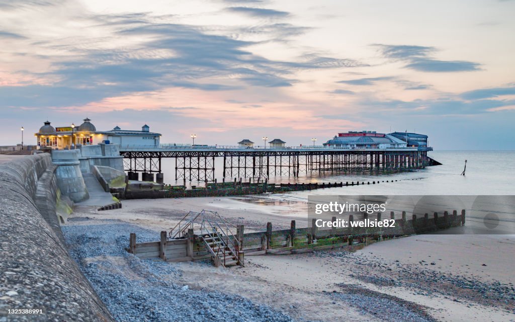 Dusk over Cromer pier