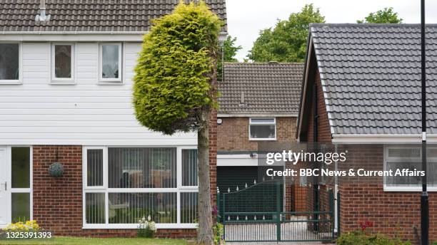 Tree in Sheffield cut in half in a dispute between neighbours, Sheffield, England, photographed on the 24th June 2021. Bharat Mistry said his next...