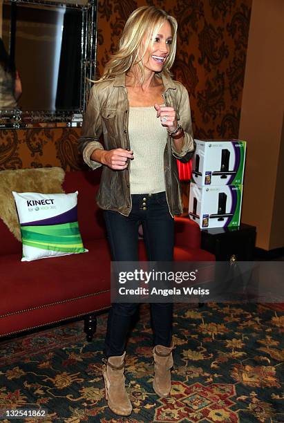 Personality Taylor Armstrong attends day 1 of the Ciroc, Godiva Chocolate Vodka and OK! Magazine Music Hotel and Gifting Lounge at The Redbury Hotel...