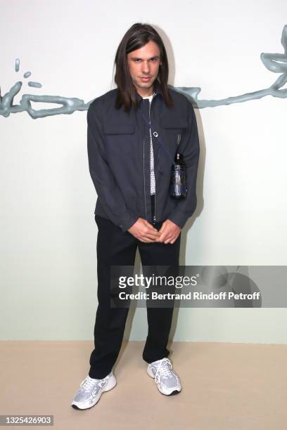 Orelsan attends the Dior Homme Menswear Spring Summer 2022 show as part of Paris Fashion Week on June 25, 2021 in Paris, France.