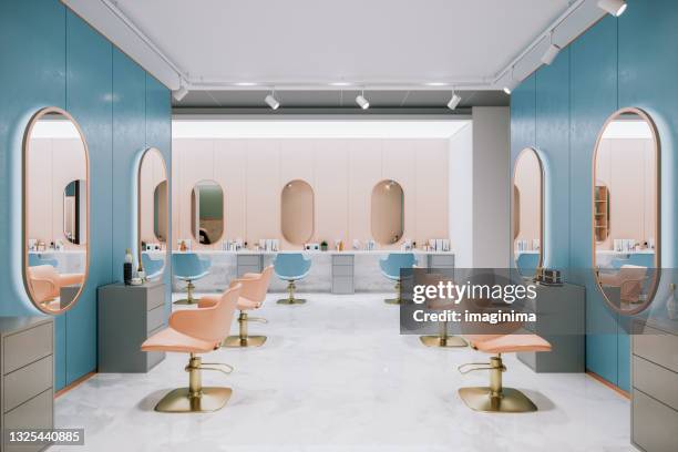 retro styled beauty salon - skönhetssalong bildbanksfoton och bilder