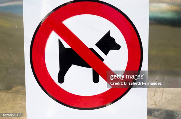 Prohibit Dog 1,767 Animal Prohibition Sign Stock Photos, High-Res Pictures, and ...