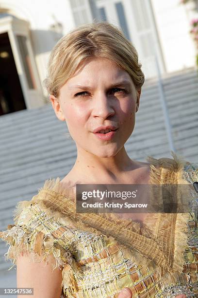 Clemence Poesy attends the Chanel 'Collection Croisiere Show 2011/12' at Hotel du Cap on May 9, 2011 in Cap d'Antibes, France.