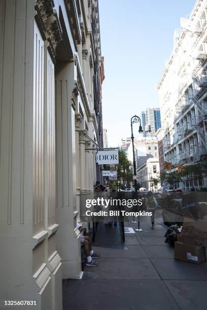 June 14: Dior store on June 14th, 2021 in New York City.