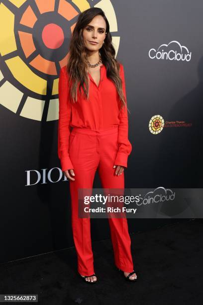 Jordana Brewster attends CTAOP's Night Out on June 26, 2021 in Universal City, California.