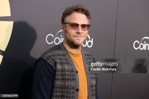 Seth Rogen attends CTAOP's Night Out on June 26, 2021 in Universal City, California.