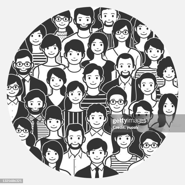 group of people. - global citizen stock illustrations