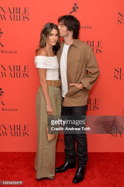 Nikki Reed and Ian Somerhalder attend Maison de Mode's Sustainable Style Awards at The West Hollywood EDITION on June 26, 2021 in West Hollywood,...
