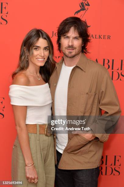 Nikki Reed and Ian Somerhalder attend Maison de Mode's Sustainable Style Awards at The West Hollywood EDITION on June 26, 2021 in West Hollywood,...