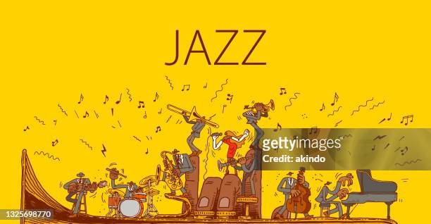 jazz band - jazz 幅插畫檔、美工圖案、卡通及圖標