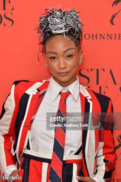 Tati Gabrielle attends Maison de Mode's Sustainable Style Awards at The West Hollywood EDITION on June 26, 2021 in West Hollywood, California.