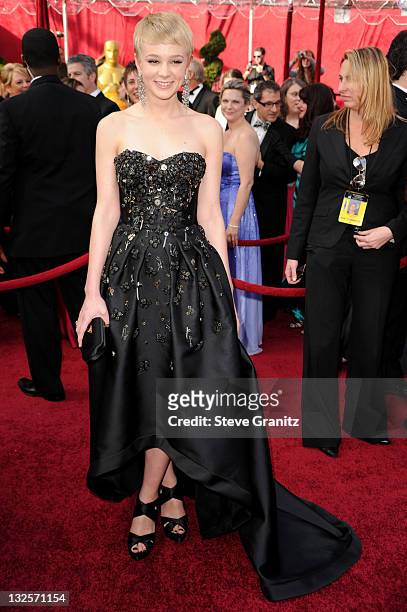 Carey Mulligan arrive at the 82nd Annual Academy Awards at the Kodak Theatre on March 7, 2010 in Hollywood, California. On March 7, 2010 in...