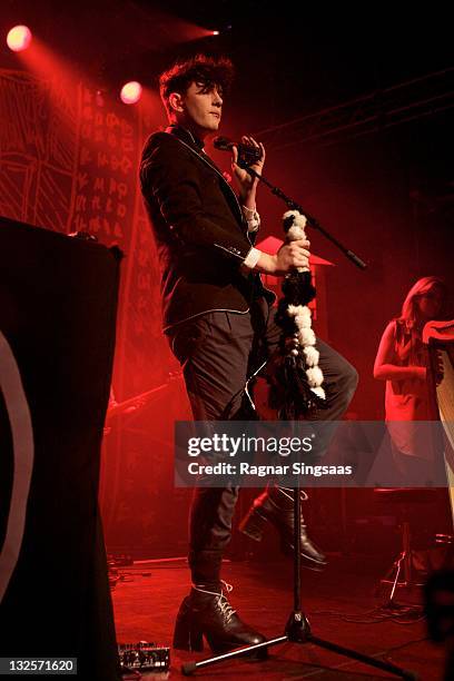 Patrick Wolf performs at Parkteatret on November 12, 2011 in Oslo, Norway.