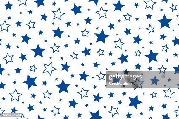 seamless pattern with stars - stars group stock illustrations