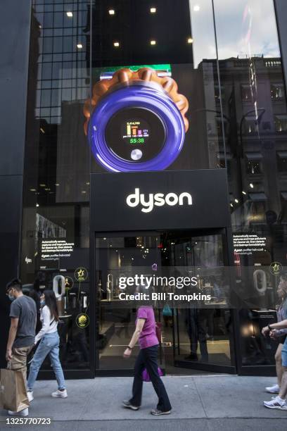 June 14: Dyson store on June 14th, 2021 in New York City.