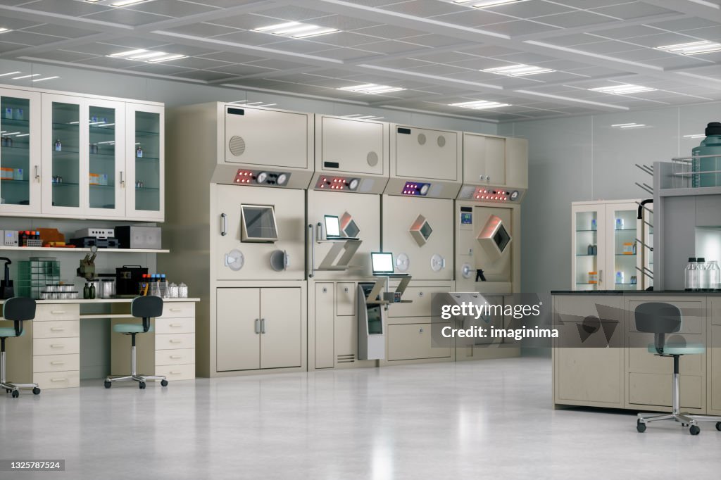 Medical Laboratory Interior