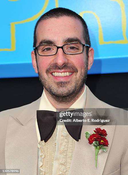 Director Joe Nussbaum arrives at Walt Disney Pictures Presents The Premiere Of "PROM" at El Capitan Theatre on April 21, 2011 in Los Angeles,...