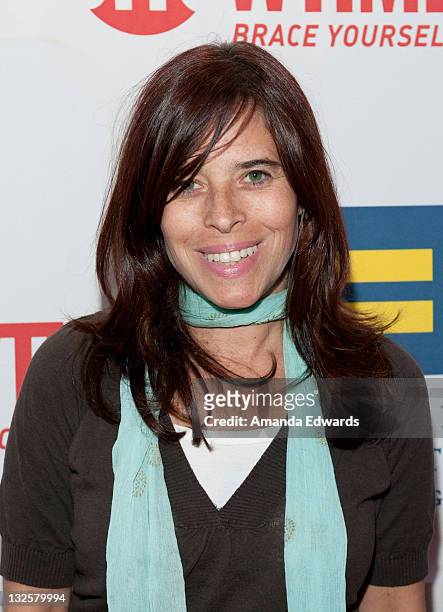 Producer Jane Lipsitz arrives at Showtime's "The Real L Word Season 2" premiere party at East West Lounge on June 1, 2011 in West Hollywood,...