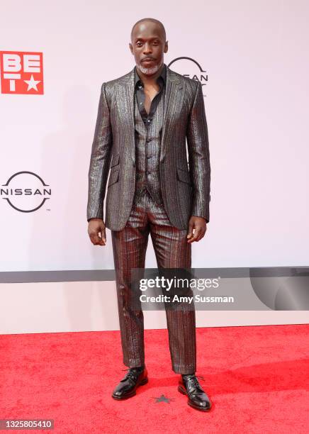 Michael K. Williams attends the BET Awards 2021 at Microsoft Theater on June 27, 2021 in Los Angeles, California.